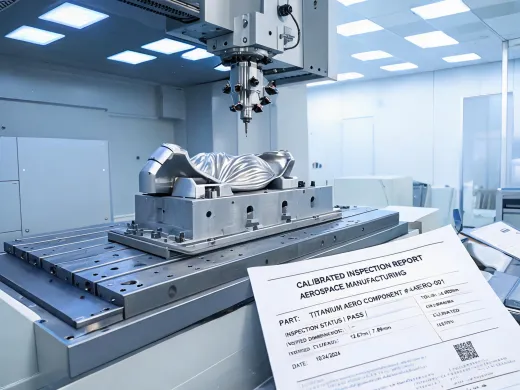 Aerospace machining tooling setup