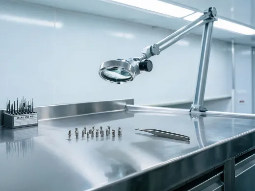 Medical implant machining tools