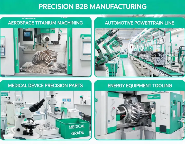 Precision manufacturing industries using cutting tools