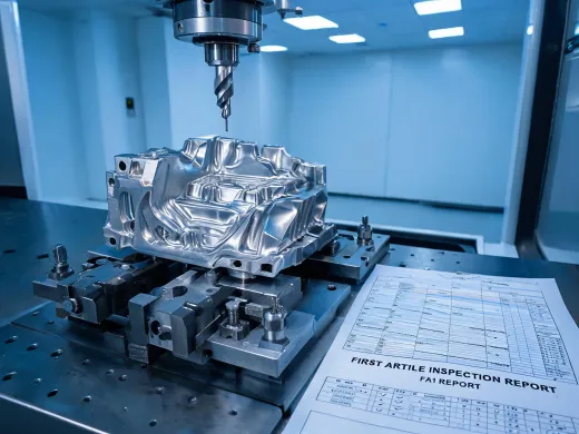 Aerospace titanium component machining